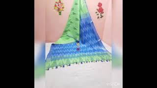 ikkat linen cotton sarees|cottonsarees|linen cotton|women's collections|sarees||Anu collections