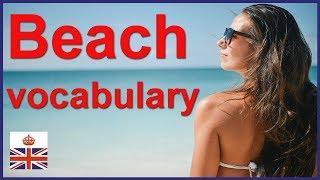 BEACH vocabulary - English lesson