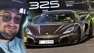 1914 hp Rimac Nevera Bending My Face! // Nürburgring