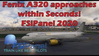 Master Your Landings in Seconds with FSiPanel | Fenix A320 Quick Approach & Vectors to ILS at EGKK