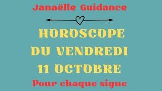  Horoscope du vendredi 11 octobre pour chaque signe 