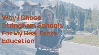 Why I chose Stringham Schools for my real estate education