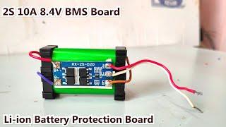 2S 10A 8.4V 18650  Li-ion Battery BMS Protection Board | POWER GEN #power_gen