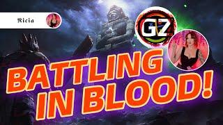 BATTLING IN BLOOD - GZ AND RICIA IN ALLEY OF BLOOD! Diablo Immortal.