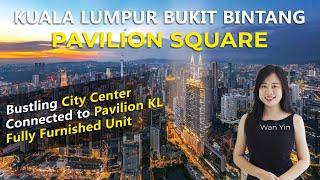 Pavilion Square, luxury condominium direct access to Pavilion Shopping Mall in Kuala Lumpur.