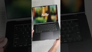 MacBook Pro 14-inch M4 2024 Space Black Unboxing #macbookpro #macbookpro2024 #unboxing