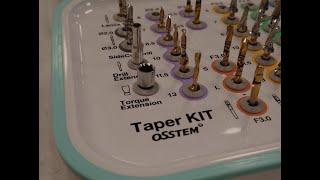 OSSTEM IMPLANT WEB HANDS ON TAPER KIT