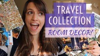 DIY Travel Inspiration Room Decor: My Postcard Collection