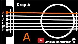 【GUITAR TUNER】[ Drop A ] - A E A D F# B