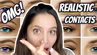 CHEAP COLORED CONTACTS THAT LOOK REAL! 