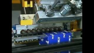Weighpack Packaging Solutions - NKT Multihead packing line bolts and nuts into box.