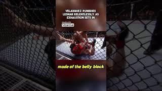 Velasquez Punishes Lesnar Relentlessly as Exhaustion Sets In