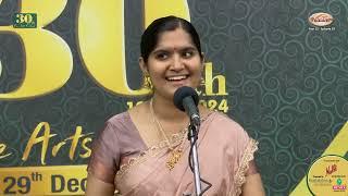 Aathreyee Krishnaa (Vocal Concert) – Mudhra’s 30th Fine Arts Festival