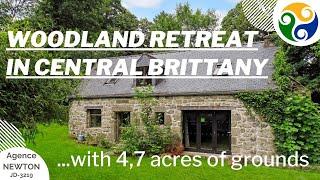 SOLD STC- FRENCH PROPERTY FOR SALE - Woodland retreat in Cotes d'Armor, Brittany