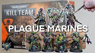 How to Paint the New Plague Marine Kill Team | Warhammer