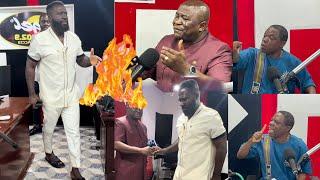 Fire Sets In AngelTv Studio Morning Show As Okatakyie Afrifa Host Controversial Party Communicators