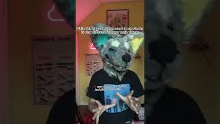 @TrulyGregCosplay please go sub!!  #fursuit #dinomask #furry#fursuitmaker #furries