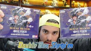 OP10 Royal Blood One Piece Card Game Double Box Opening