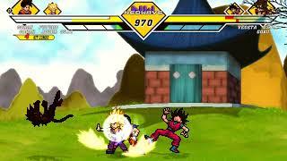 Dragon Ball JUS Edition 2 [ Gohan , Gohan Futuro  VS  Goku , Vegeta Majin SSJ2 ]