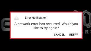 Gangstar Vegas Fix A network error has occurred. would you like to try again problem solve