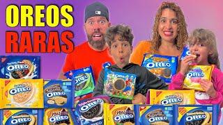 COMEMOS las OREOS más RARAS del MUNDO|4PLUSONE