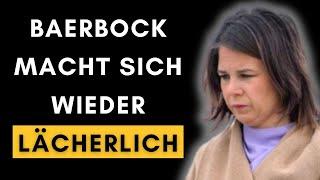 Peinlich: Baerbock droht China mit Sanktionen