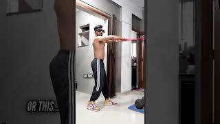 Best exercise for 3D DELTS ? (Rear) FEAT :-“INDORI bhiya”. #delts #yourfitnesstories #ytshorts