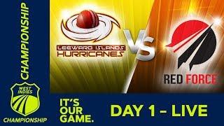 LIVE Leeward vs T&T - Day 1 | West Indies Championship | Thursday 27th February 2020