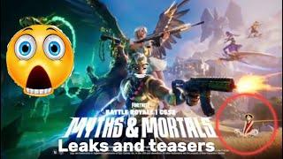 FORTNITE CHAPTER 5 SEASON 2: leaks and teasers “Myths and Mortals” ️️️