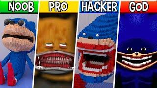 LEGO ALL Characters in Shin Sonic Tapes (Collection #1) : Noob, Pro, HACKER! / (The Sonic Tapes)