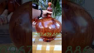 Bình Tài Lộc Gỗ Hương  Đồ Gỗ Mỹ Nghệ  Tượng Gỗ Phong Thủy  Thế Giới Đồ Gỗ Phong Thủy Tài Lộc