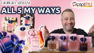 Giorgio Armani My Way Nectar vs. Parfum vs. Floral vs. Intense vs. My Way - Review - NEW 2024