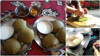 Breakfast me palak puri kis Khushi me or kiske liye banayi aj/ Kabita's Kitchen