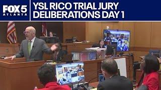 YSL RICO Trial: Jury begins deliberations day 1 | FOX 5 News