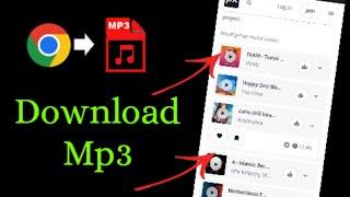 How to download MP3 songs using Chrome | MP3 songs downloader