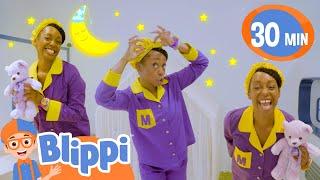Get Ready With Meekah ️ My Bedtime Routine  | Blippi | Community Corner | Kids Sing and Play
