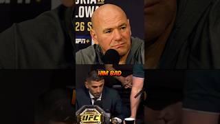  DANA WHITE APOLOGIZES FOR TEASING ILIA TOPURIA WITH CUP OF WATER DURING WEIGHT CUT