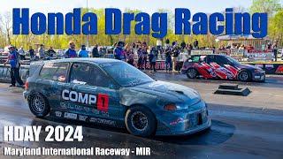 The Fastest Honda's Compete At HDay On East Coast | Running 7s At 200mph