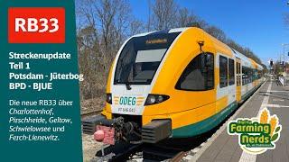 #027 | Führerstandsmitfahrt | Streckenupdate RB33 - Teil 1 | Potsdam - Jüterbog