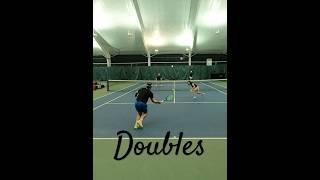 Playing doubles! #njtennis #테니스 #tennis #tennismatch #highlights #tennisdoubles