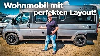 Der perfekte Kastenwagen Grundriss Wohnmobil VanTourer 600L Comfort: Vollständige Tour & Review