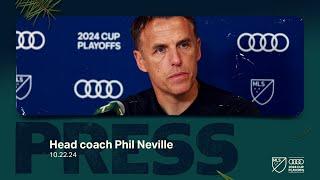 "I think it's time for us to deliver" | Coach Phil Neville locks into postseason mode