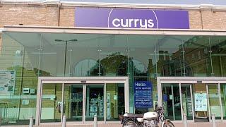 Currys in London//Discount home accessories & Electronic instruments in Currys//Laptop,TV, Fridge