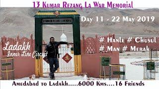 Chapter 11 : Chusul-Rezang La War Memorial-Man-Merak :Ahmedabad to Ladakh: Man vs Nature vs Machine