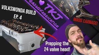 I Epoxied My Rod To My Crankshaft!Volkswonda Build Ep. 4: Prepping The Head & Assessing Damage!