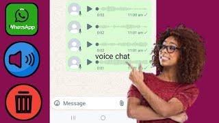 How to Remove Voice Chat From Whatsapp Group nrw(update 2024) ll