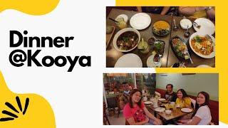 Dinner @ Kooya Filipino Eatery in Dubai Marina By Chef JP Angelo