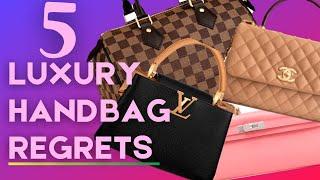 5 LUXURY HANDBAG REGRETS ft Chanel, Hermes, Louis Vuitton & more (Tag Video)