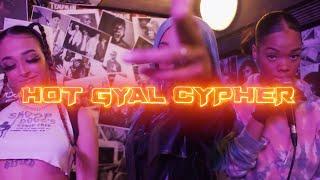 #HOTGYALCYPHER FT TRILLARY BANKS , CRISTALE & QUEEN MILLZ HOSTED BY MYKAL MILLION