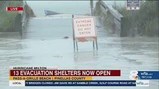 8,000 people seek safety at Pinellas County emergency shelters